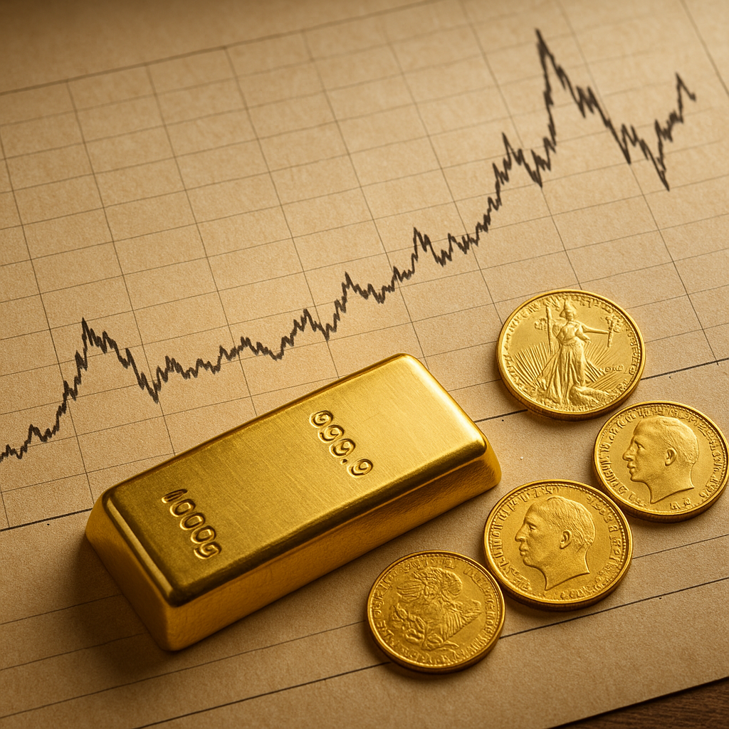 Historyczne ceny złota – analiza