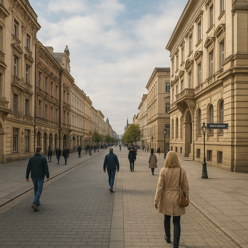 Spacer po ulicy Narutowicza – historia i architektura
